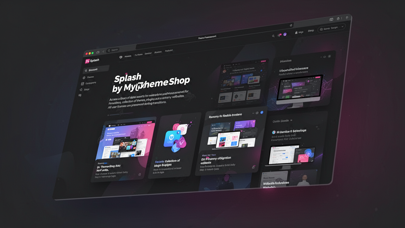 Preview of Splash by MyThemeShop