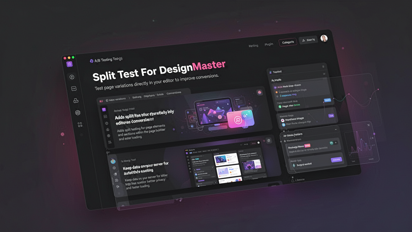 Preview of Split Test For DesignMaster