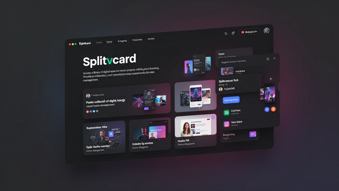Preview of Splitvcard