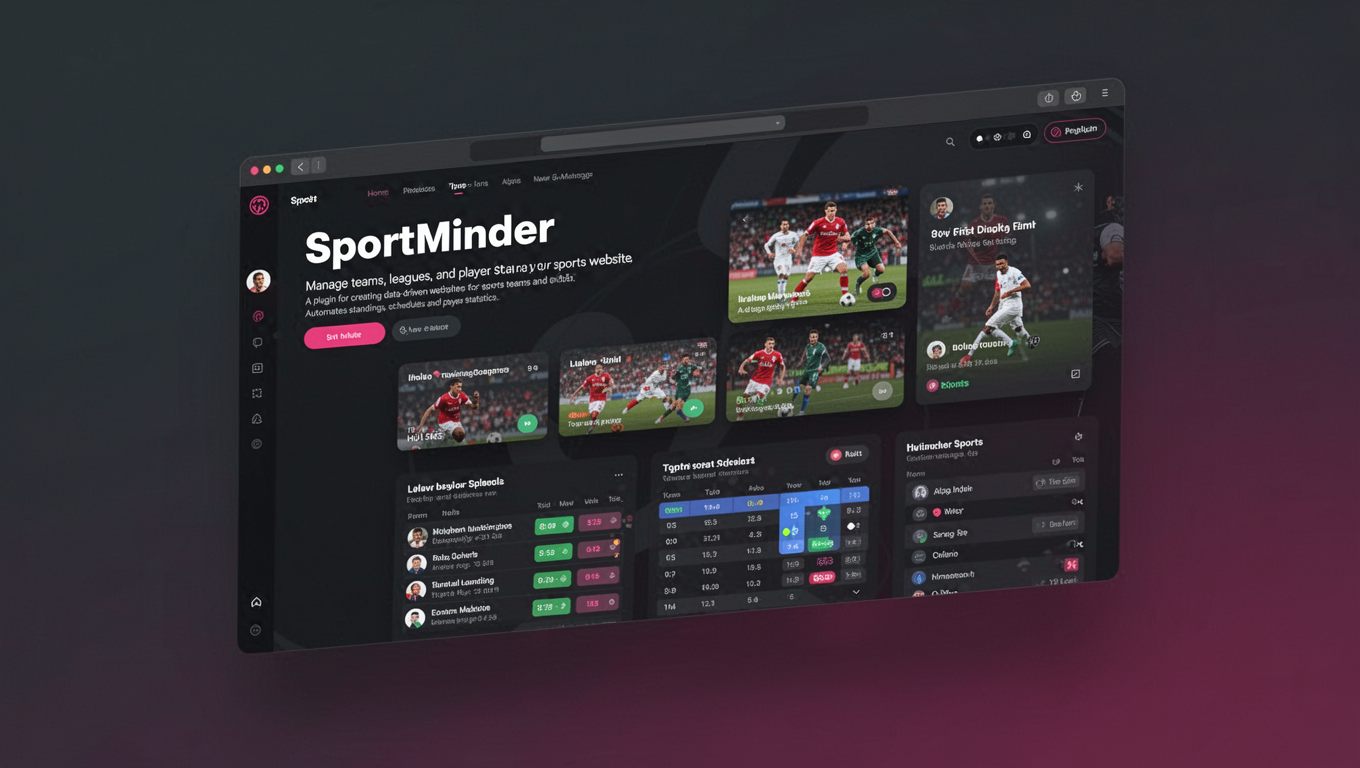 Preview of SportMinder