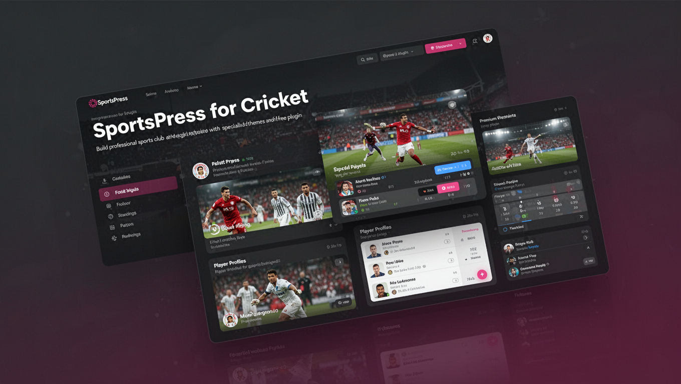 Preview of SportsPress for Cricket