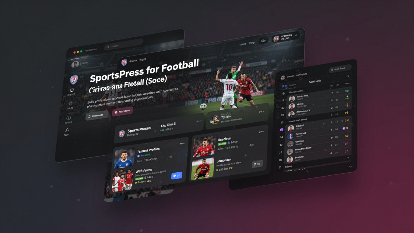 Preview of SportsPress for Football (Soccer)