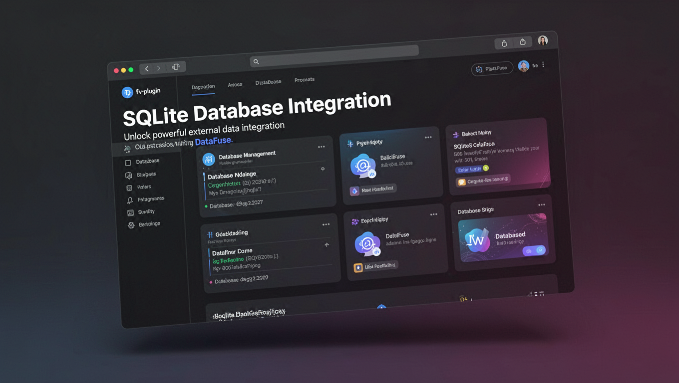 Preview of SQLite Database Integration