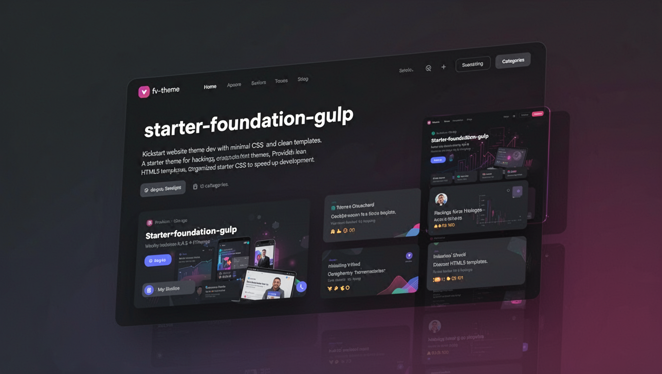 Preview of starter-foundation-gulp