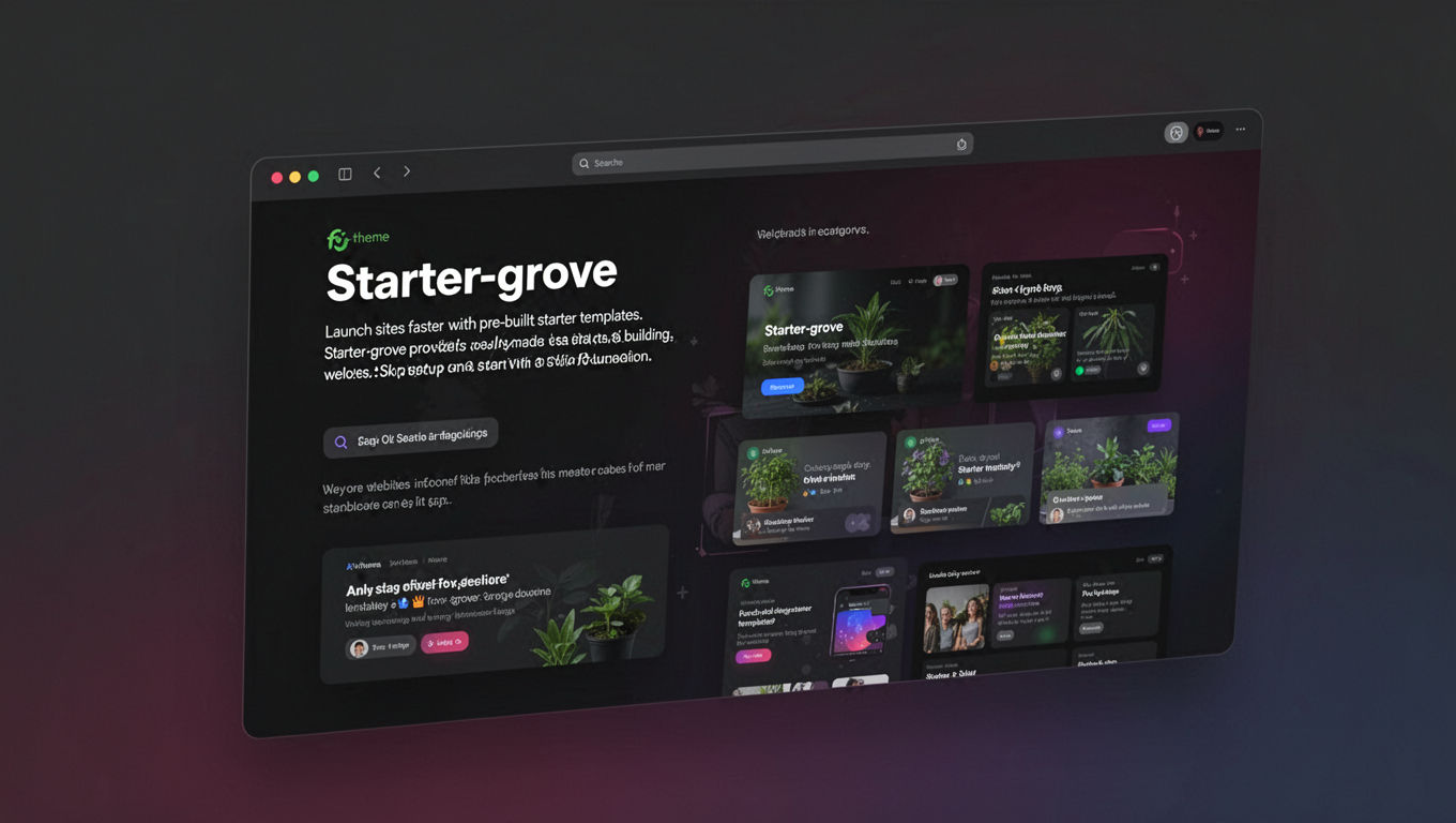 Preview of Starter-grove