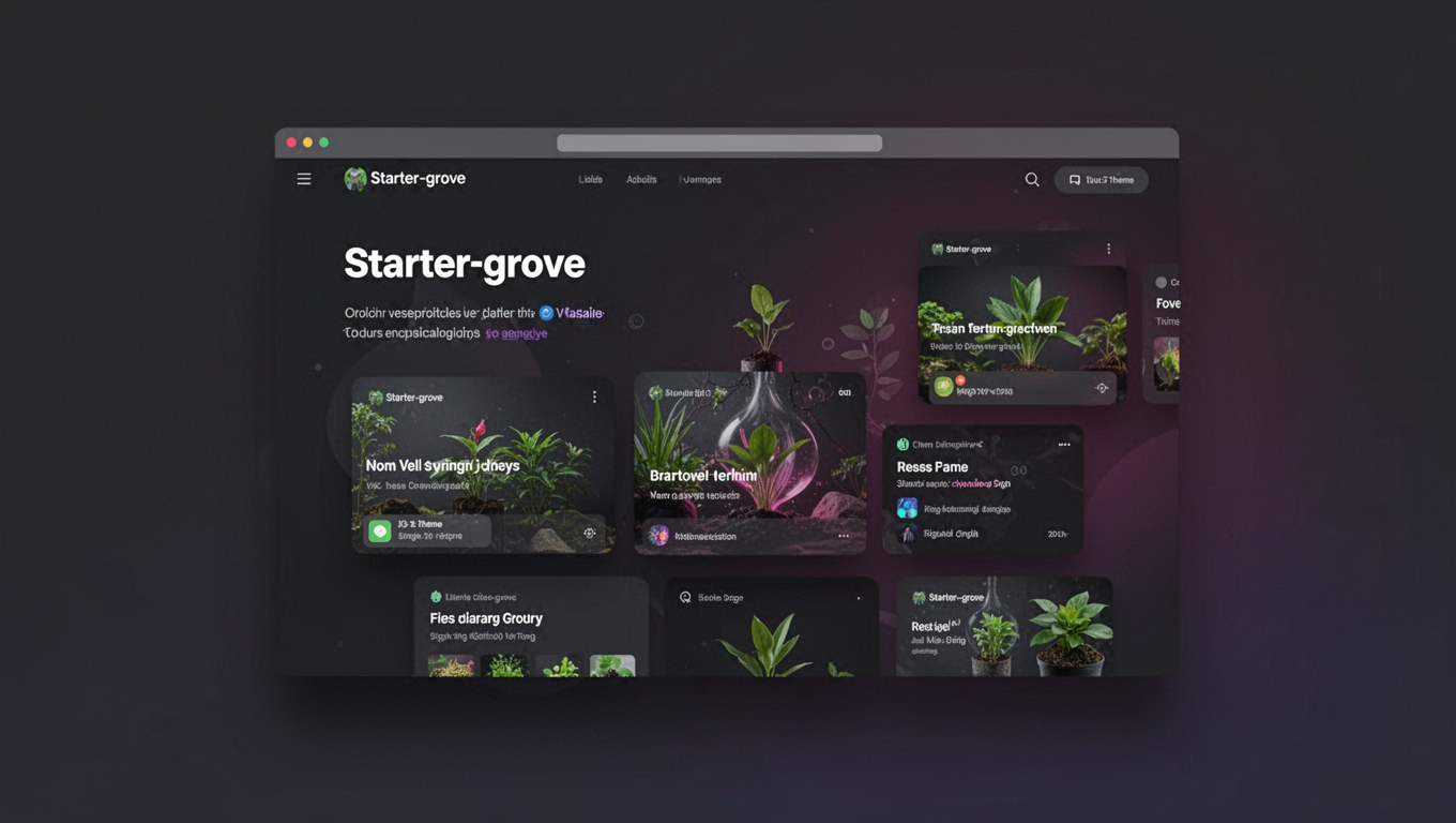 Preview of Starter-grove