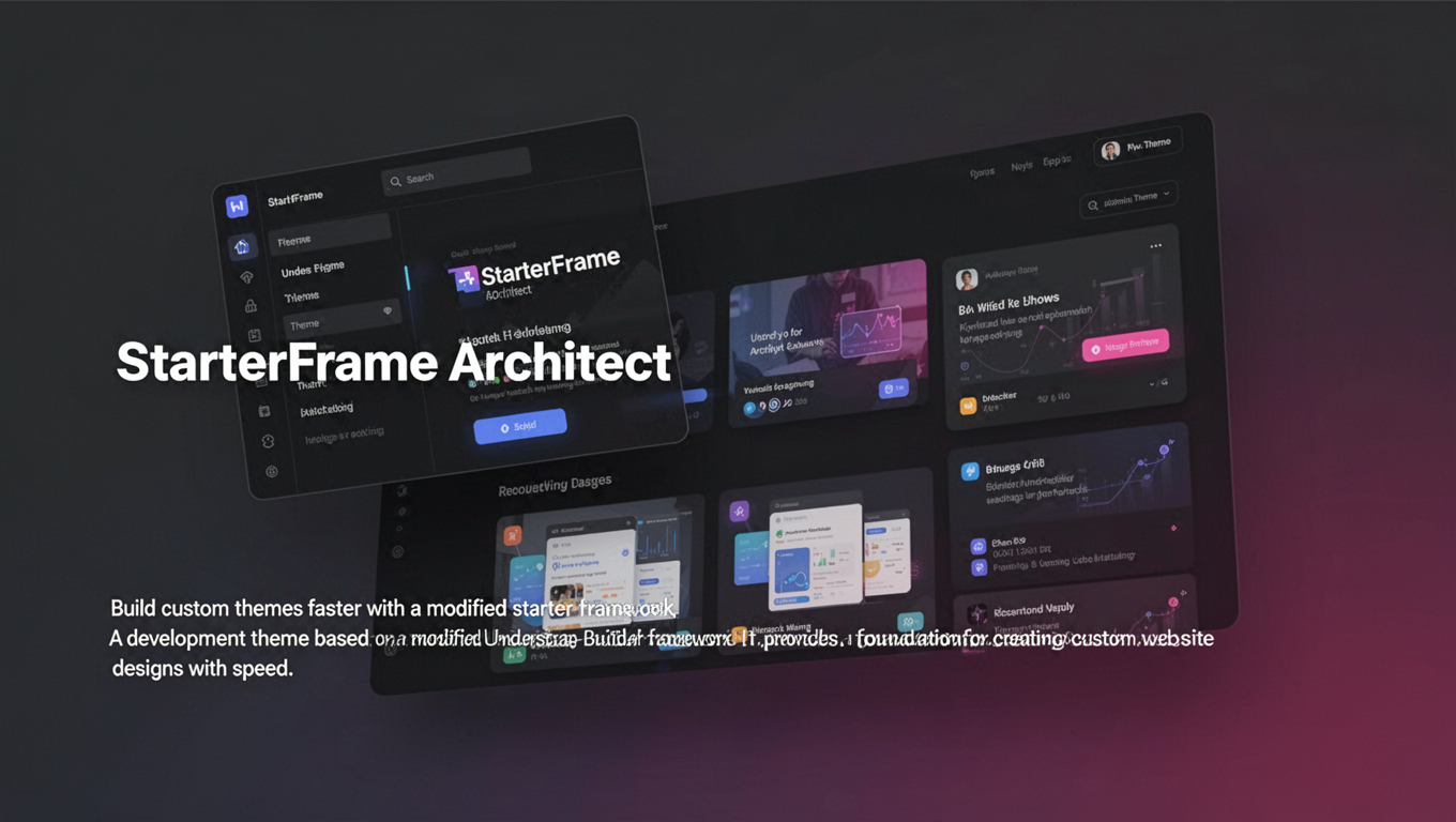Preview of StarterFrame Architect
