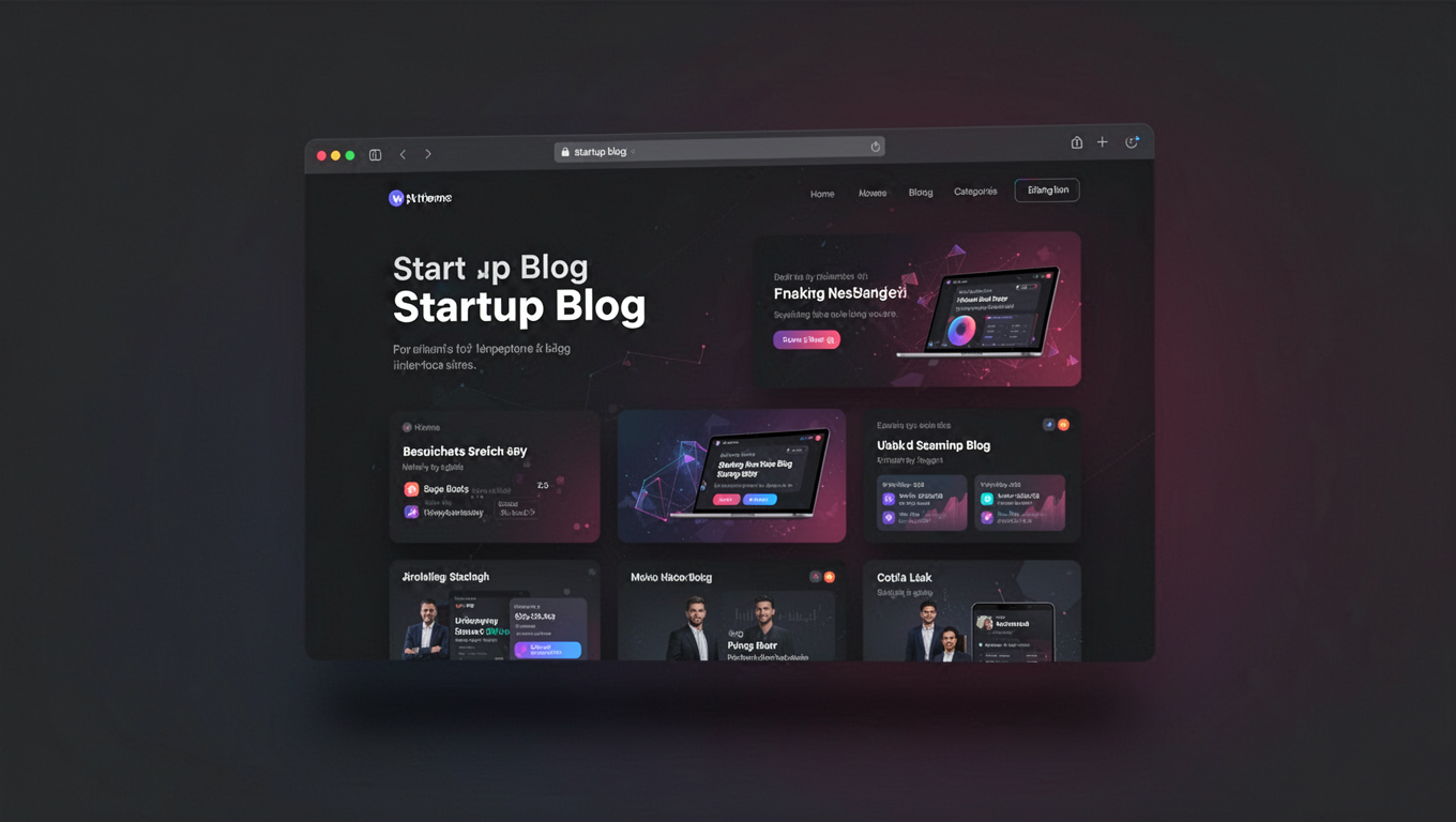Preview of Startup Blog