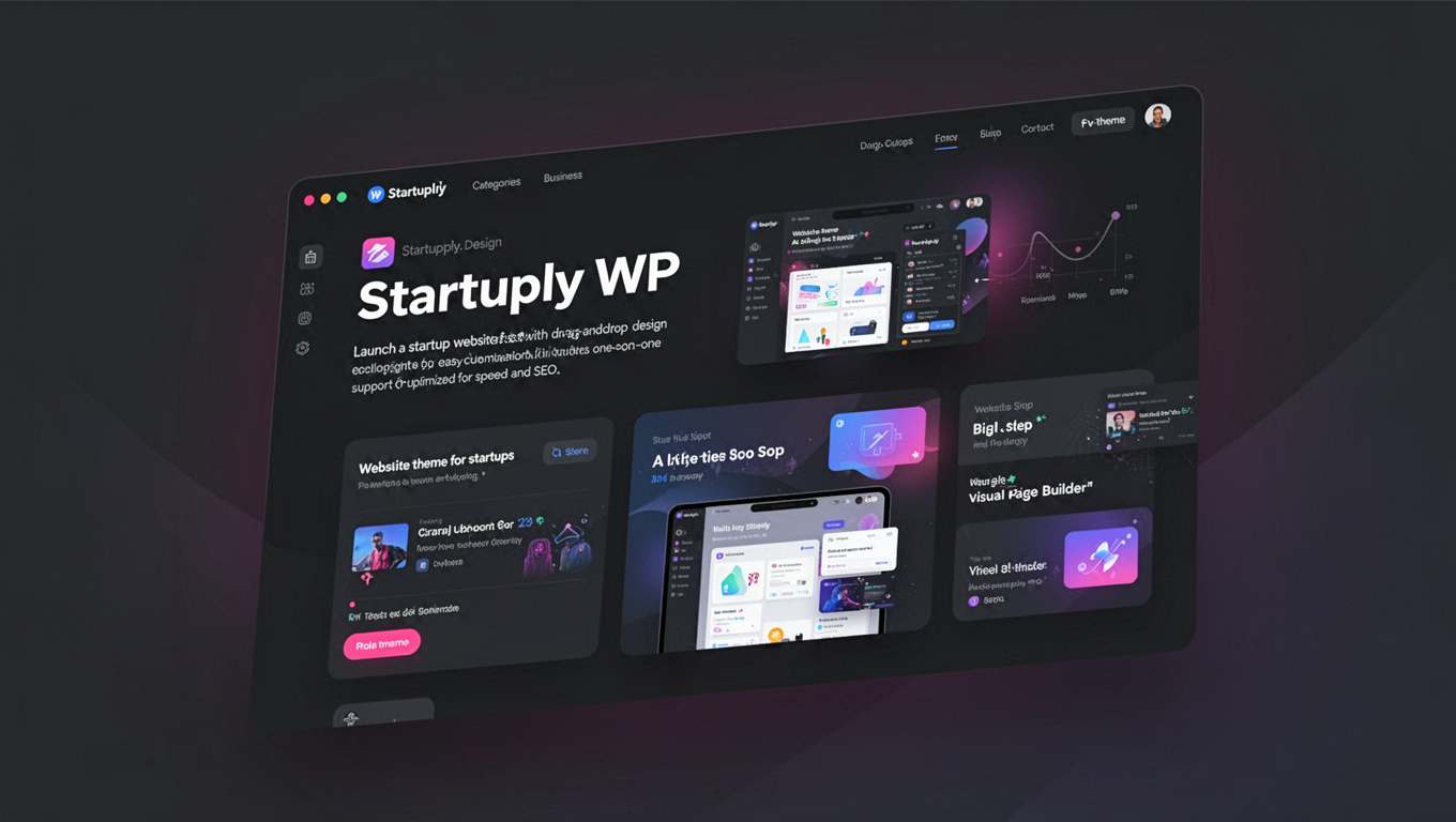 Preview of Startuply WP