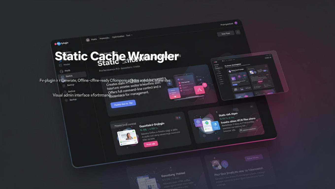 Preview of Static Cache Wrangler