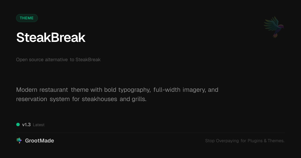 Preview of SteakBreak