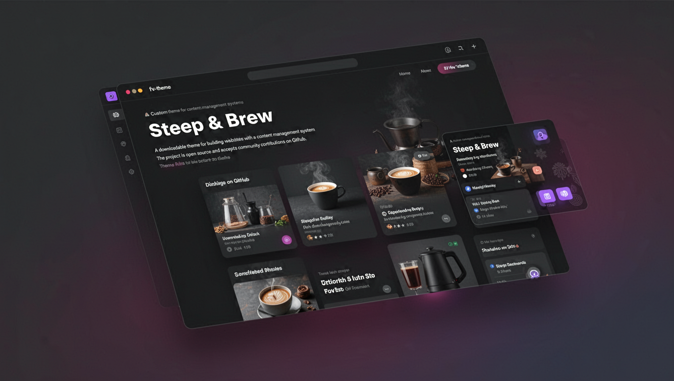 Preview of Steep & Brew