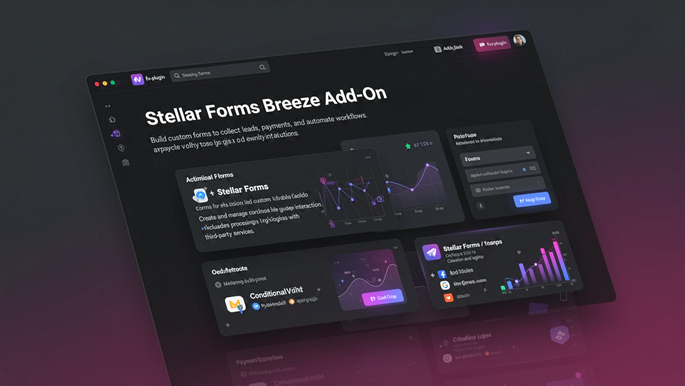 Preview of Stellar Forms Breeze Add-On