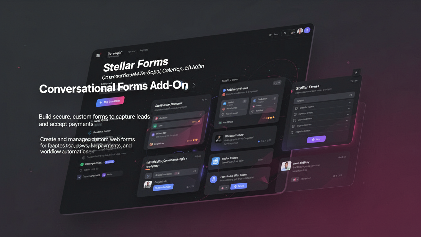 Preview of Stellar Forms Conversational Forms Add-On