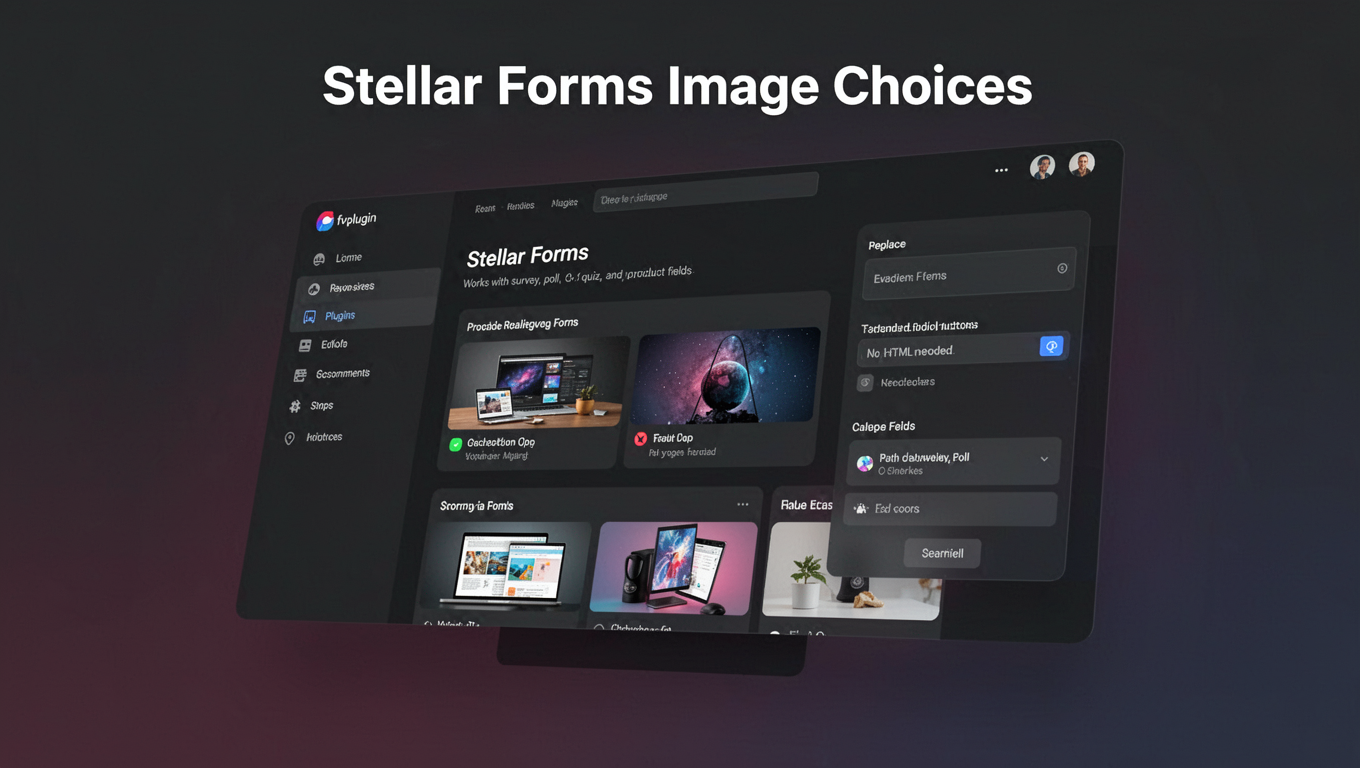 Preview of Stellar Forms Image Choices