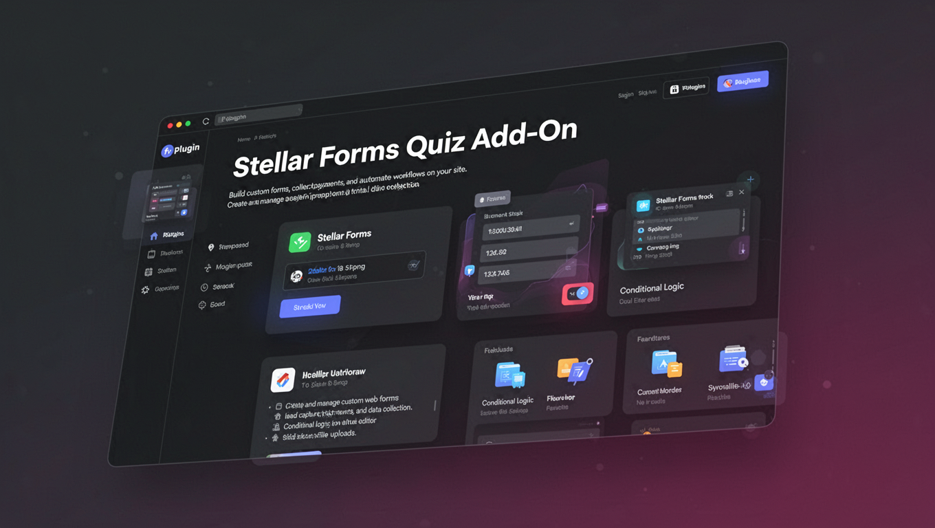 Preview of Stellar Forms Quiz Add-On