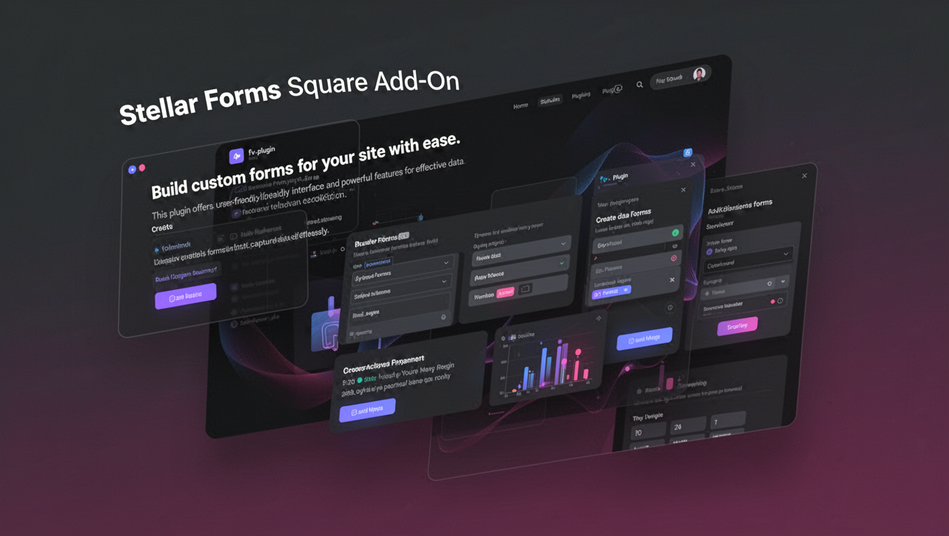 Preview of Stellar Forms Square Add-On