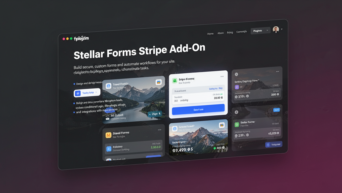 Preview of Stellar Forms Stripe Add-On