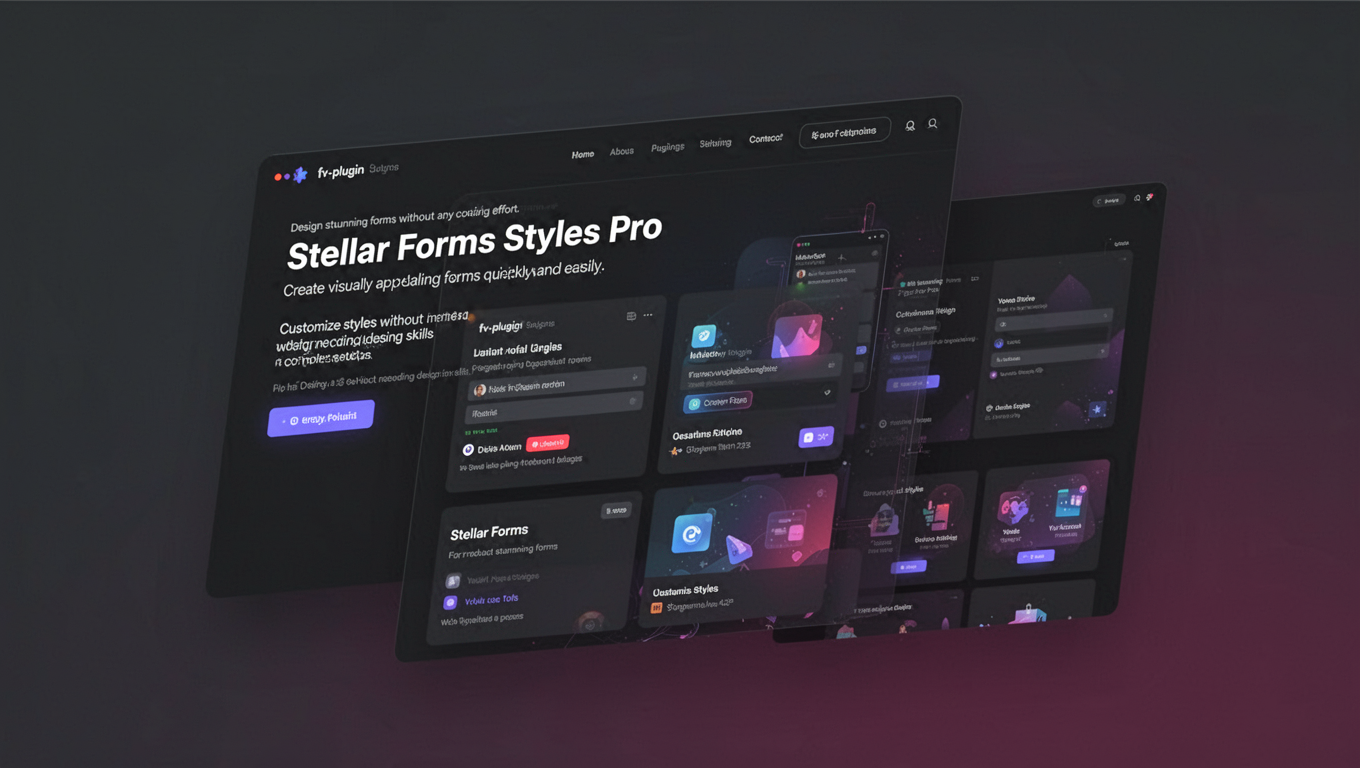 Preview of Stellar Forms Styles Pro