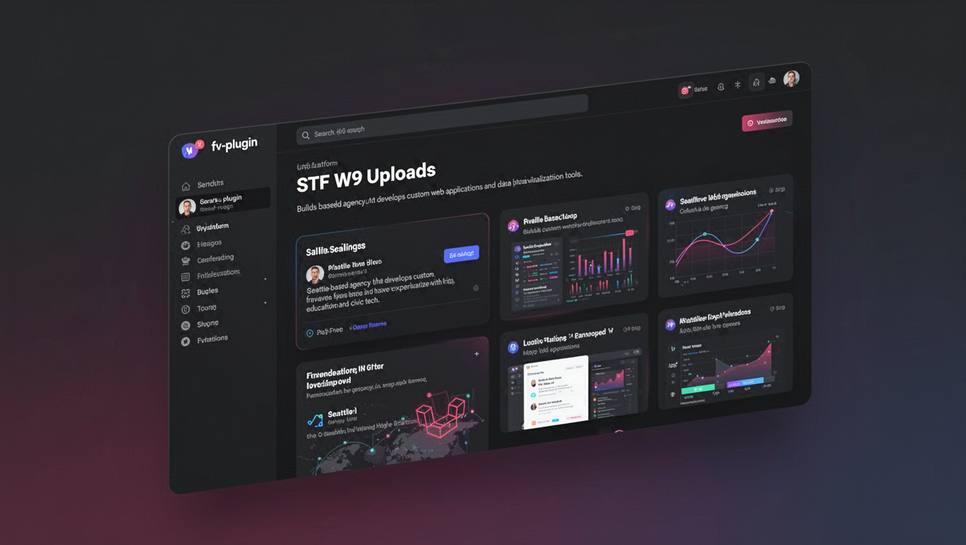 Preview of STF W9 Uploads