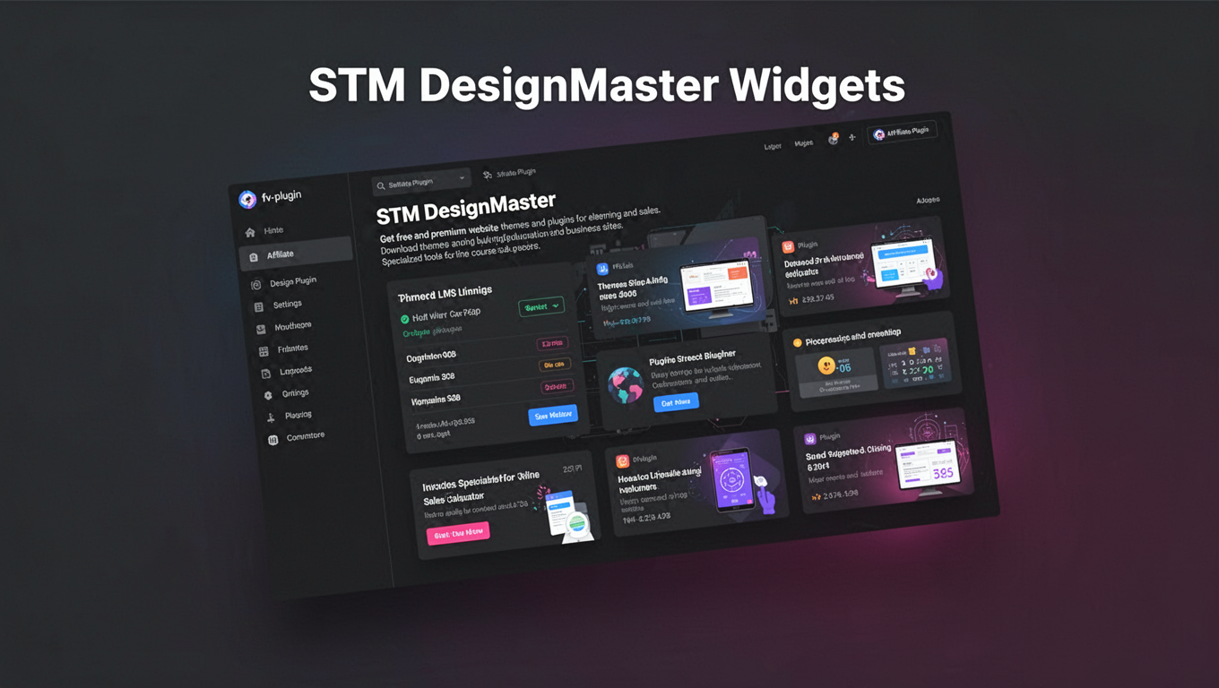 Preview of STM DesignMaster Widgets