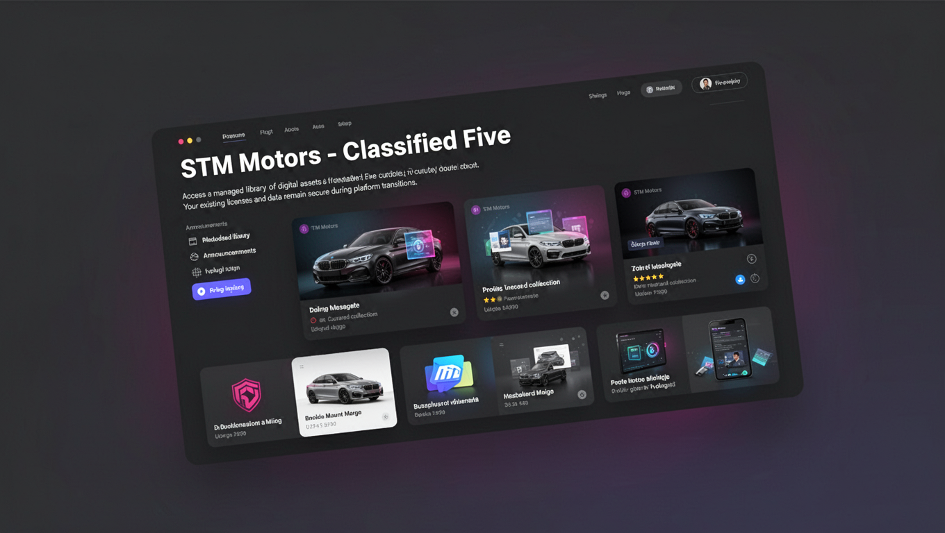 Preview of STM Motors - Classified Five