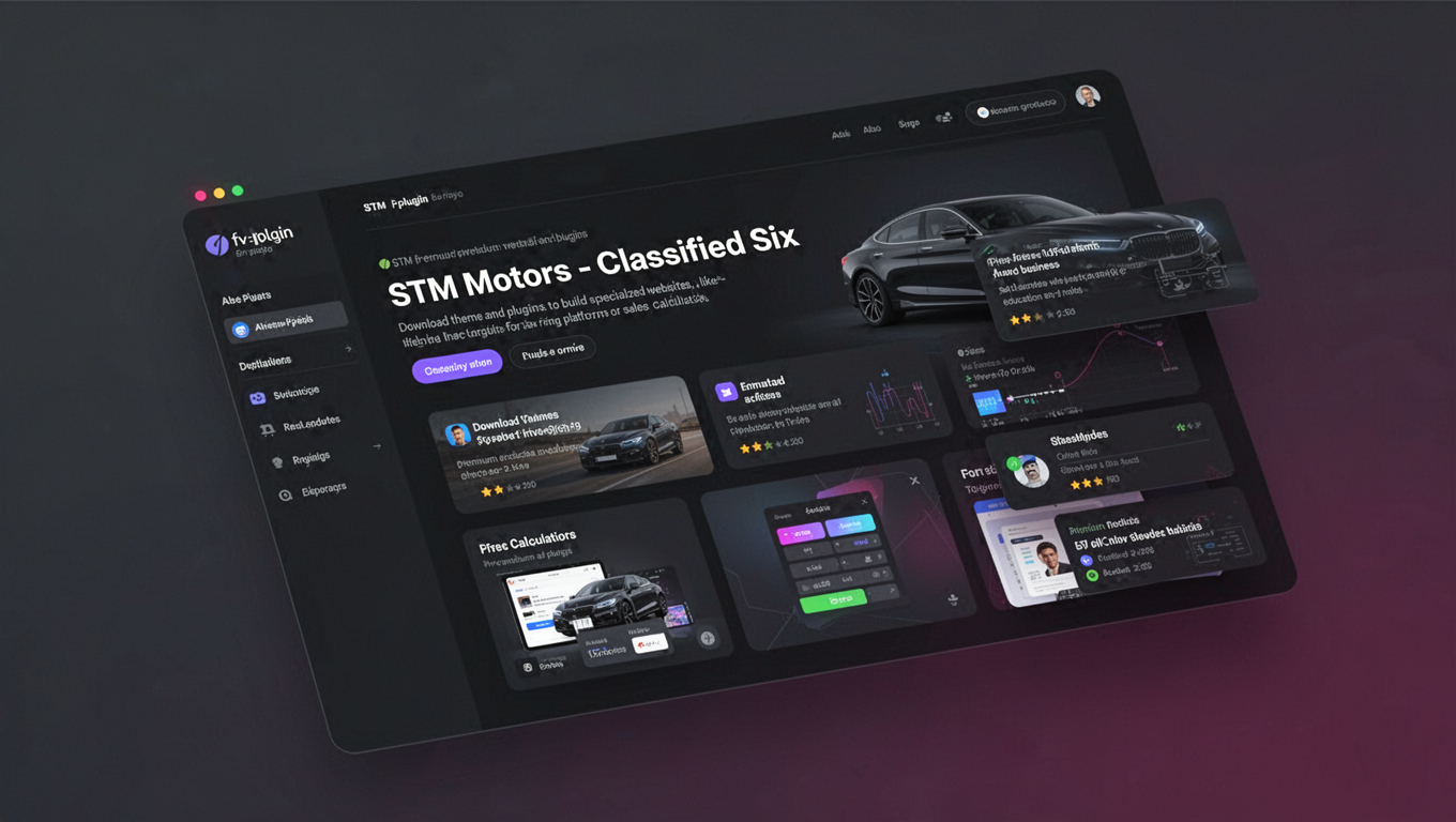 Preview of STM Motors - Classified Six