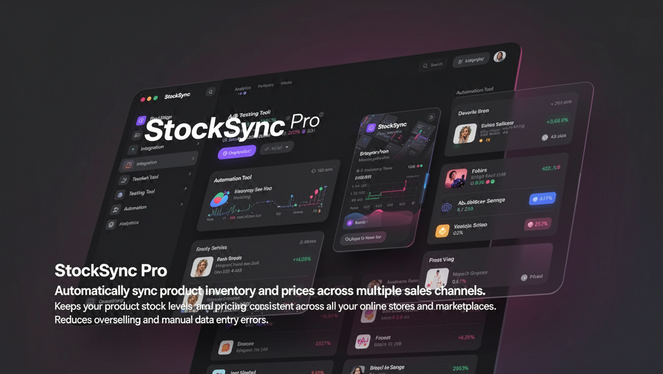 Preview of StockSync Pro