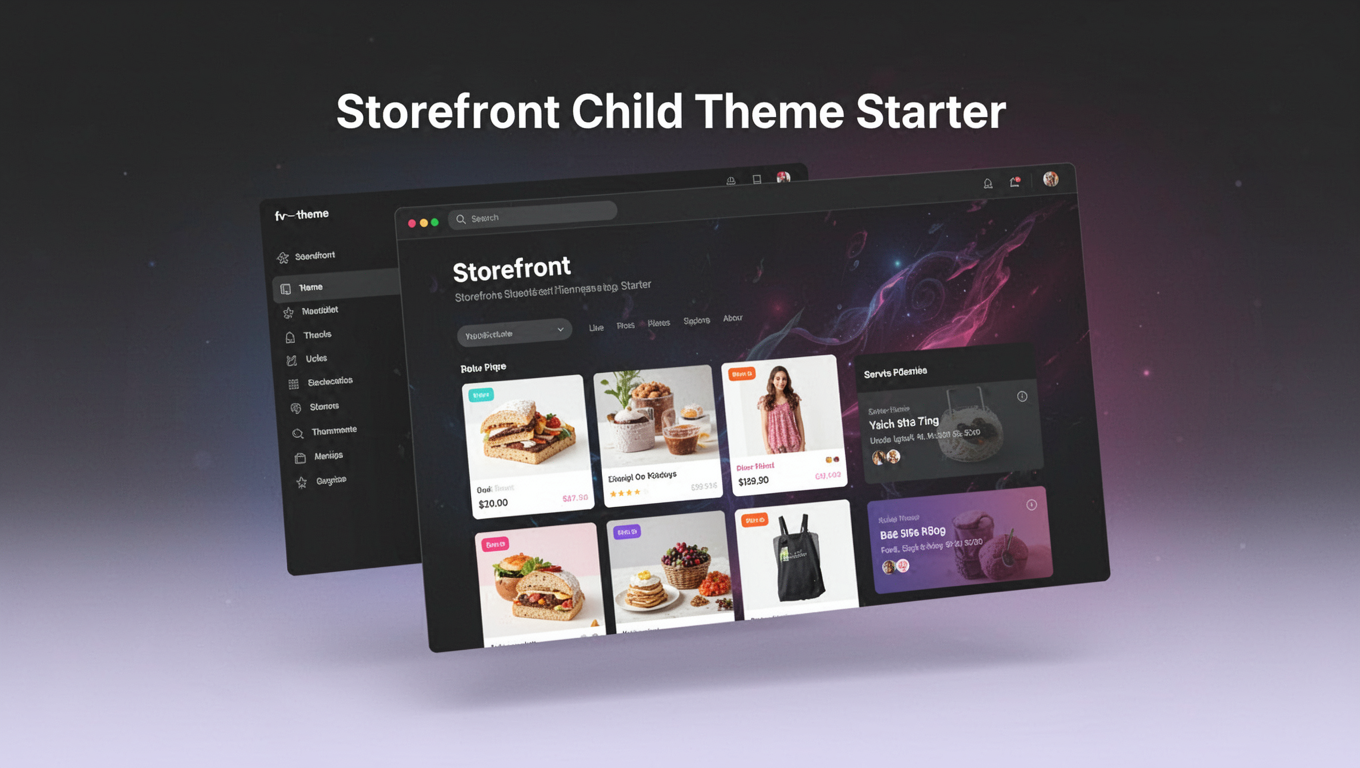 Preview of Storefront Child Theme Starter