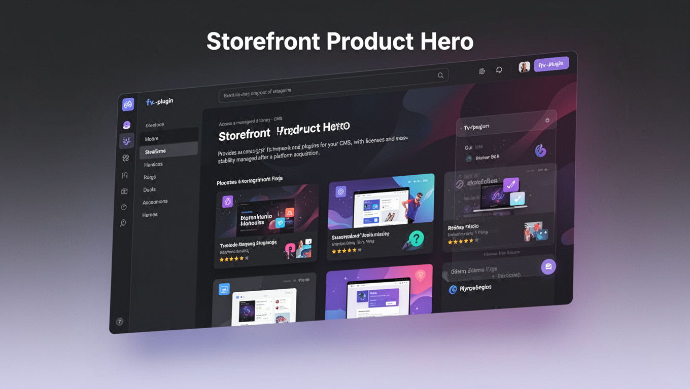 Preview of Storefront Product Hero