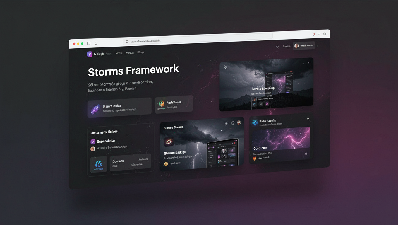 Preview of Storms Framework