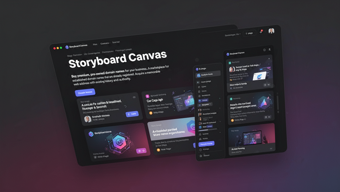 Preview of Storyboard Canvas