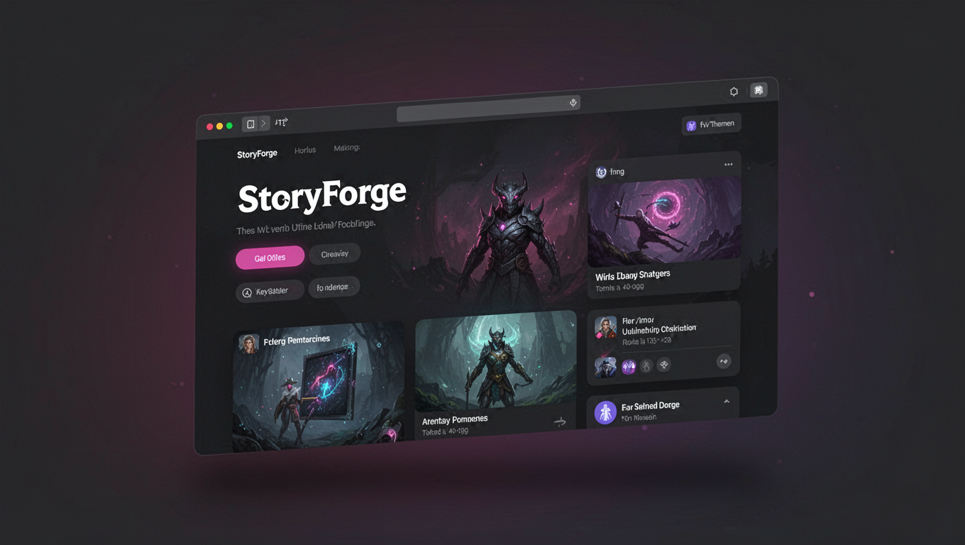 Preview of StoryForge