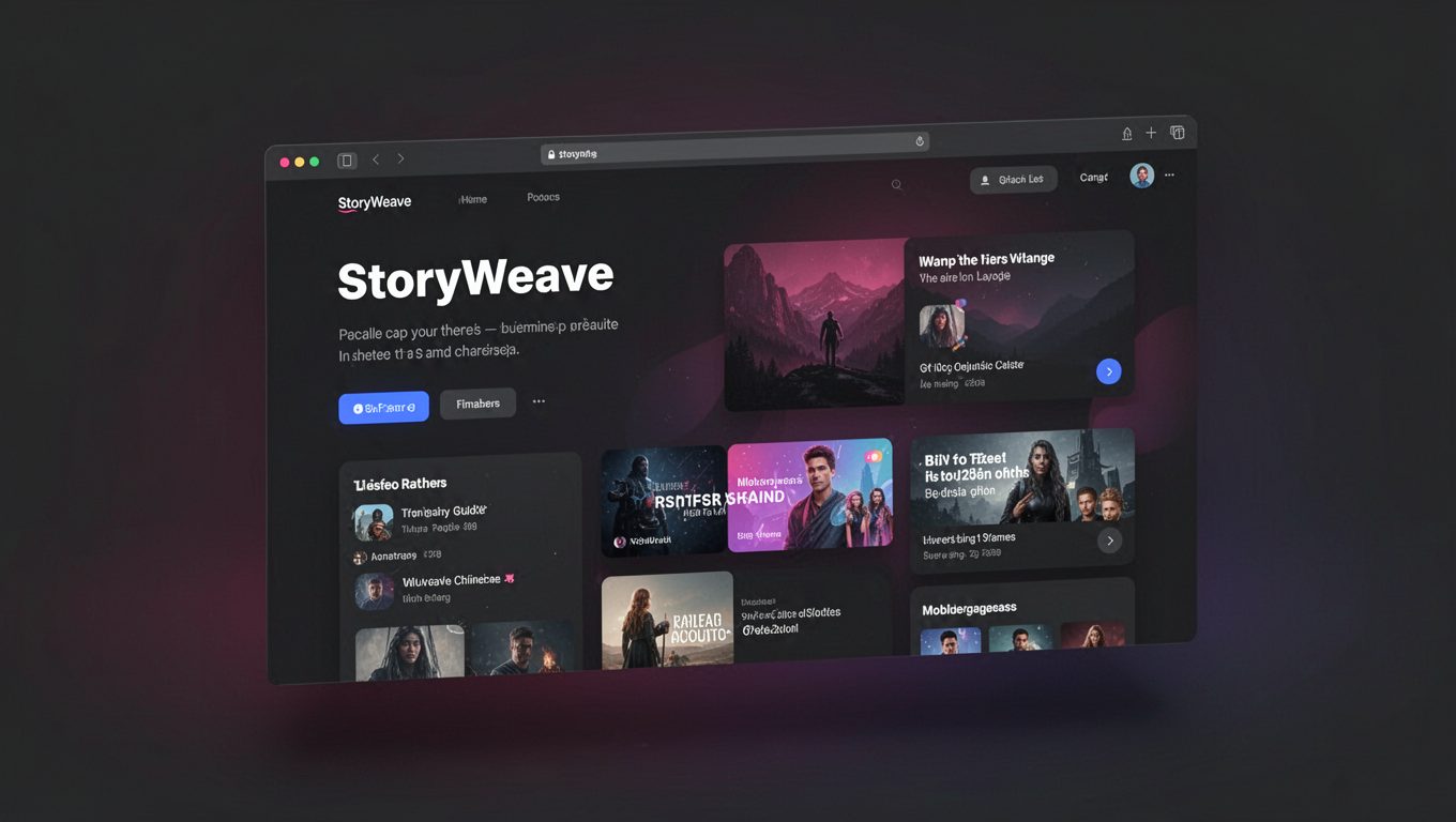 Preview of StoryWeave