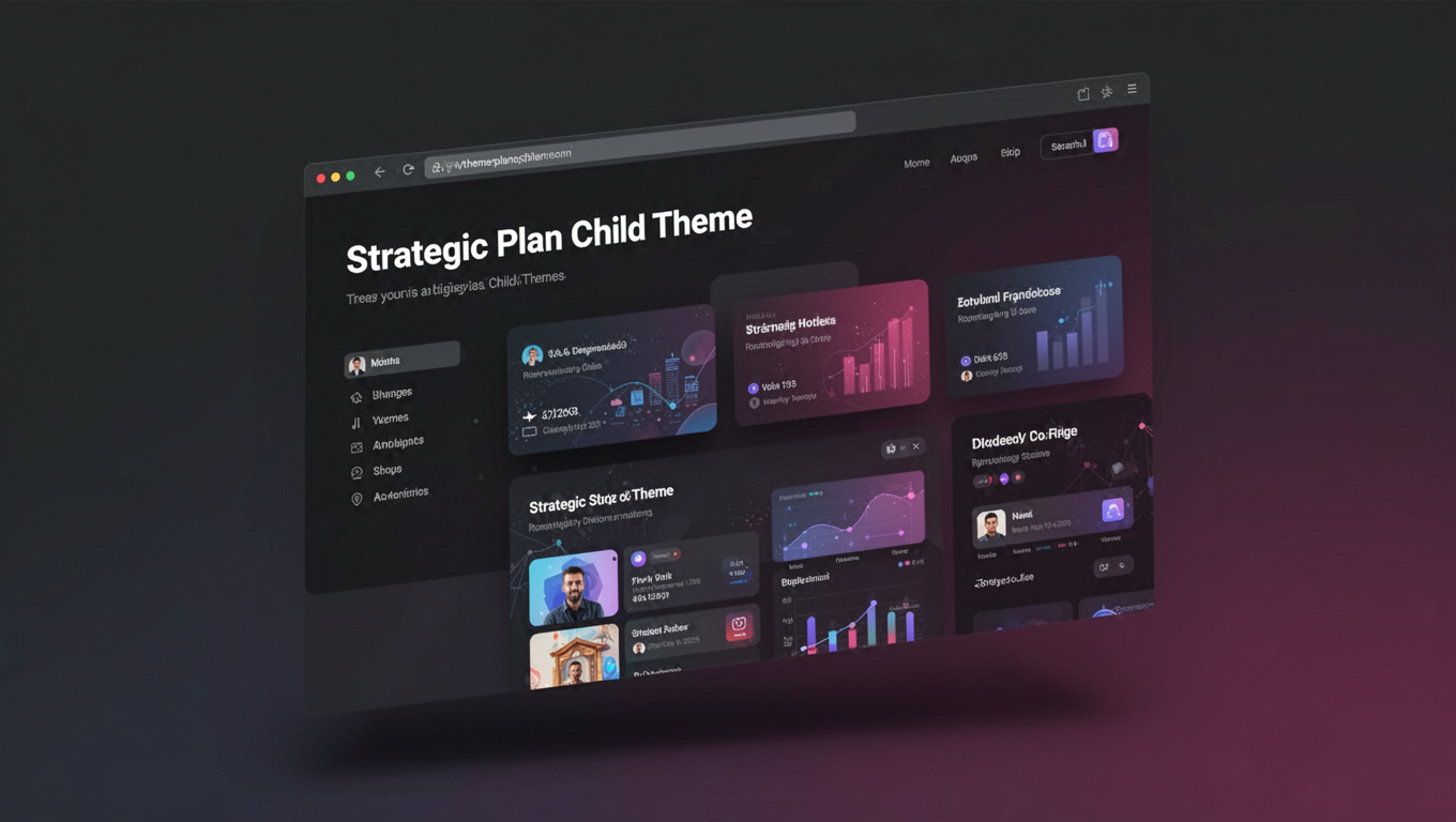 Preview of Strategic Plan Child Theme