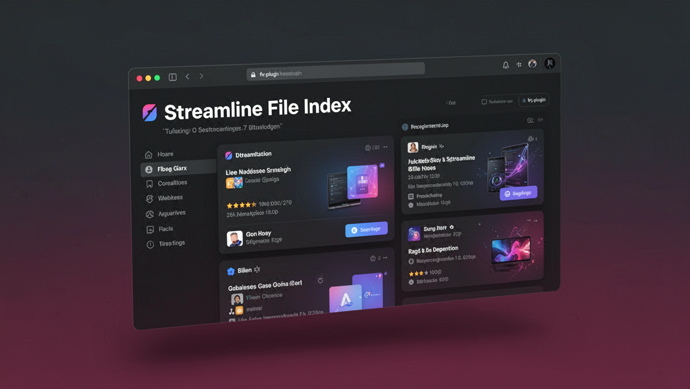 Preview of Streamline File Index