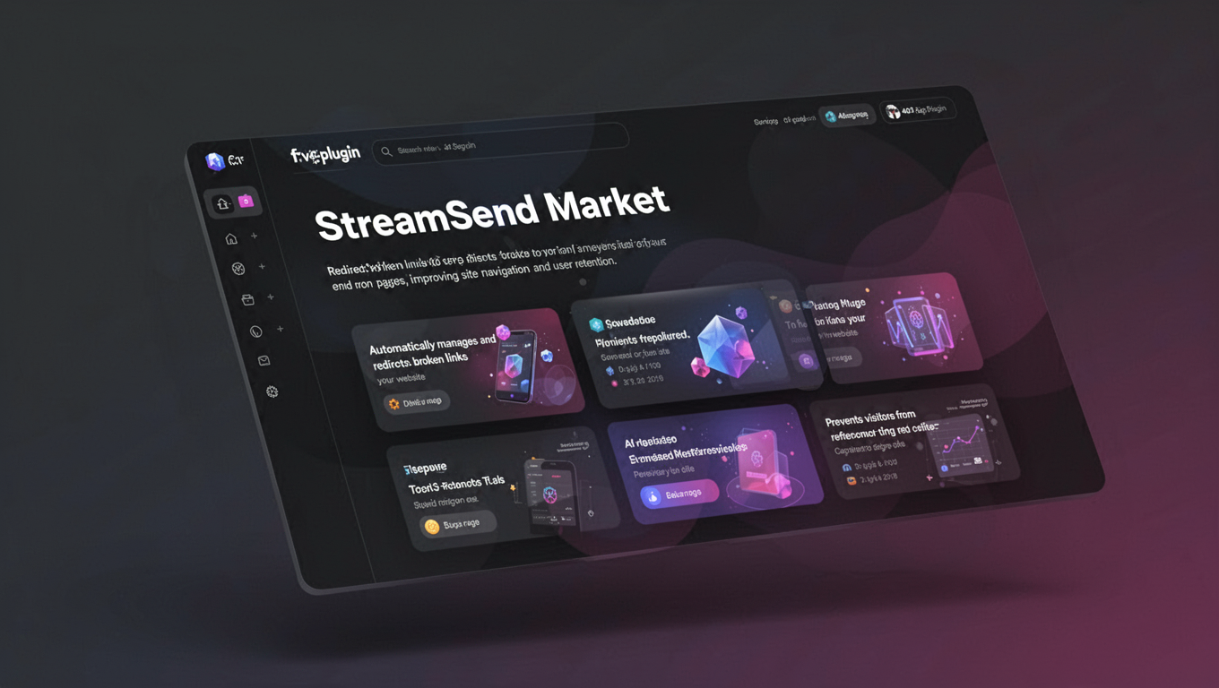 Preview of StreamSend Market