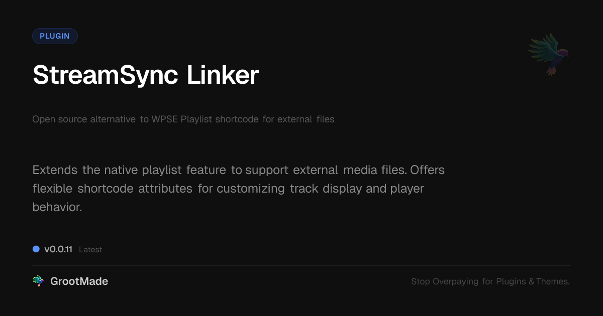 Preview of StreamSync Linker