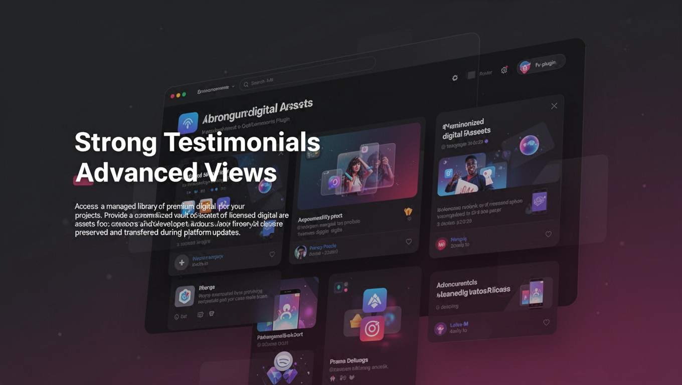 Preview of Strong Testimonials Advanced Views