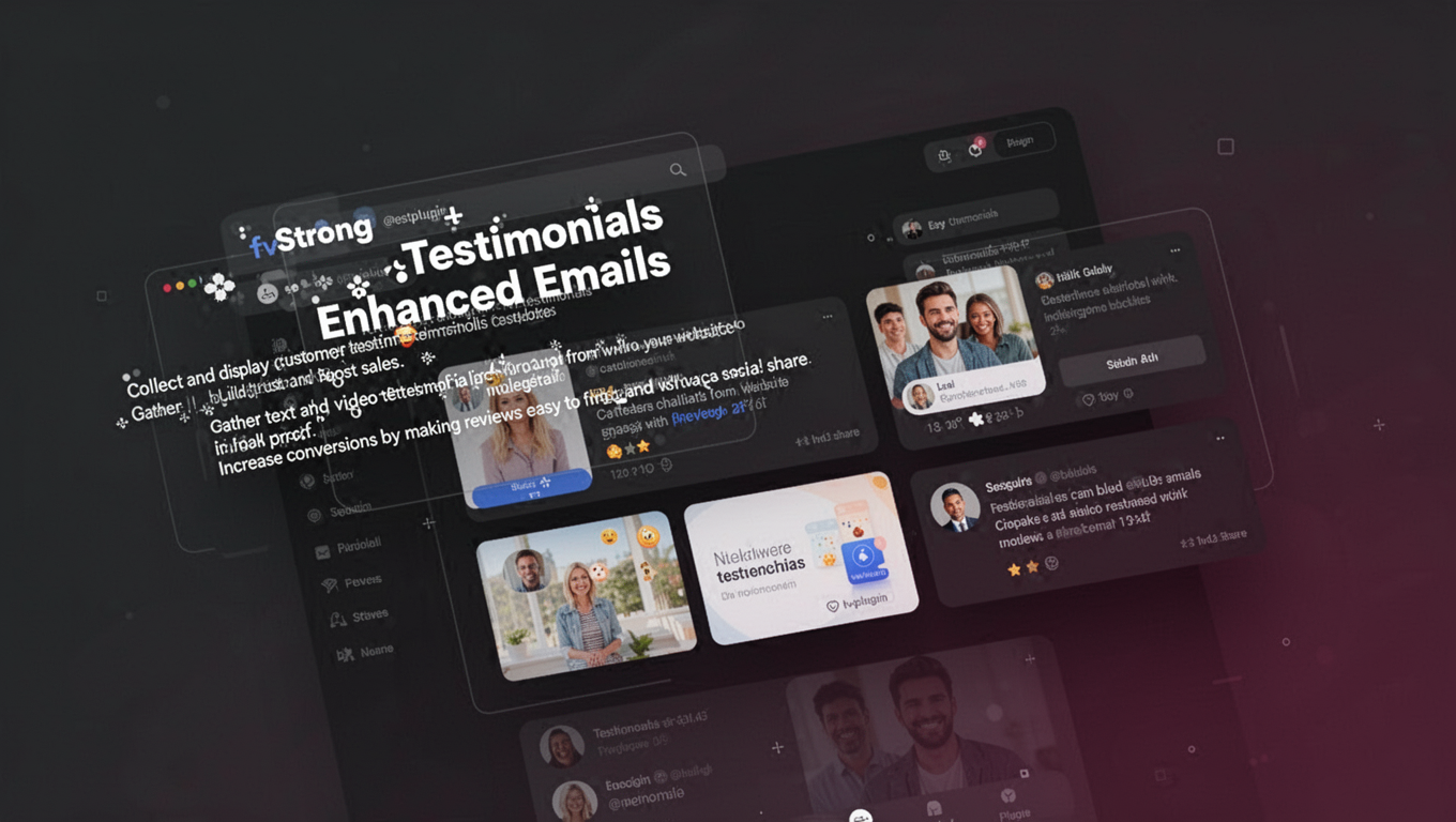 Preview of Strong Testimonials Enhanced Emails