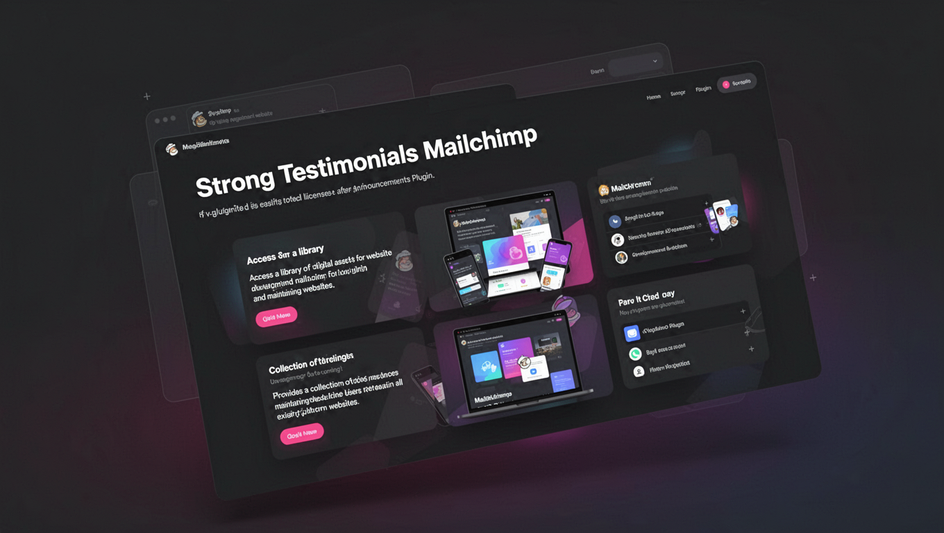 Preview of Strong Testimonials Mailchimp