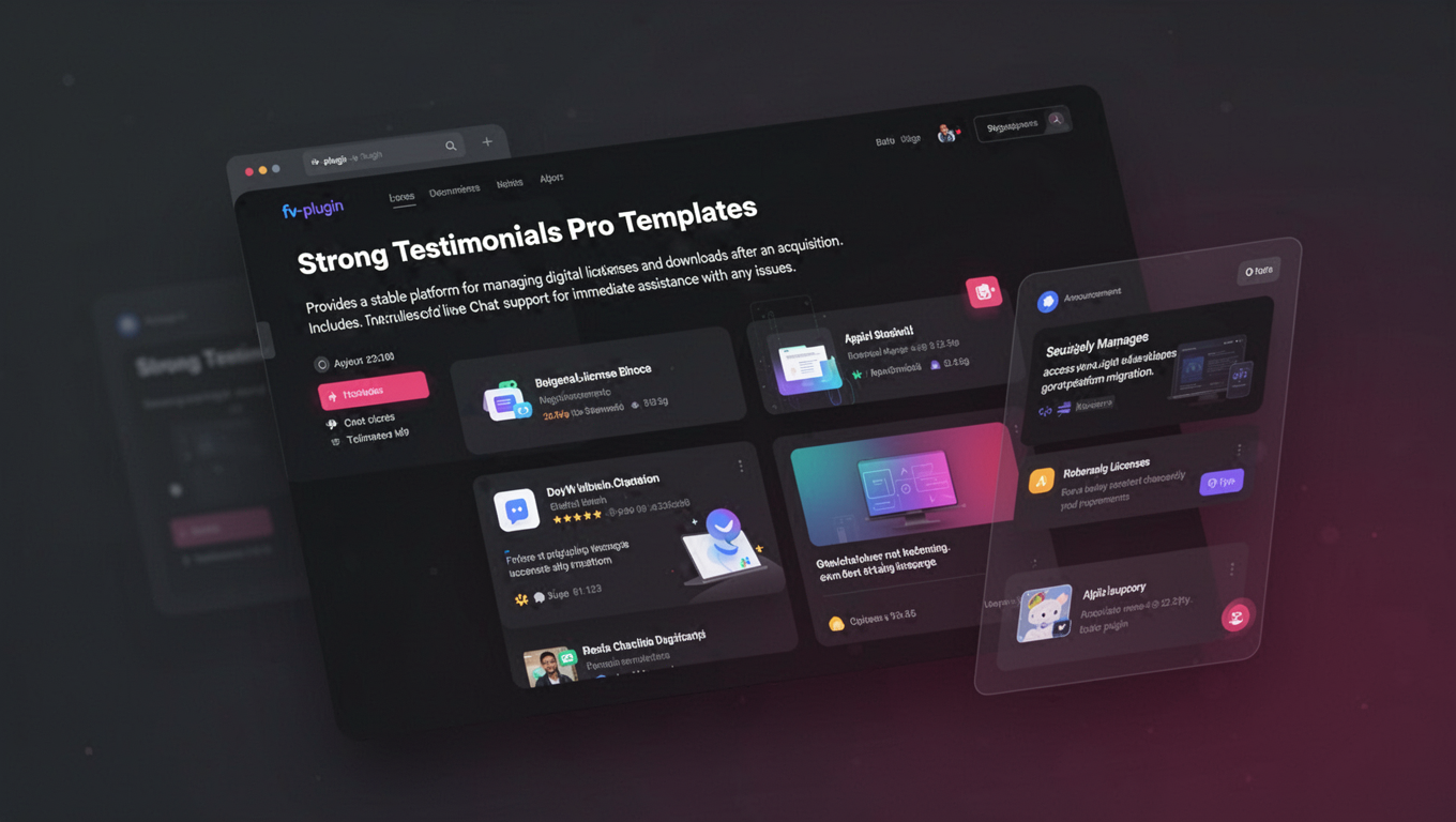 Preview of Strong Testimonials Pro Templates