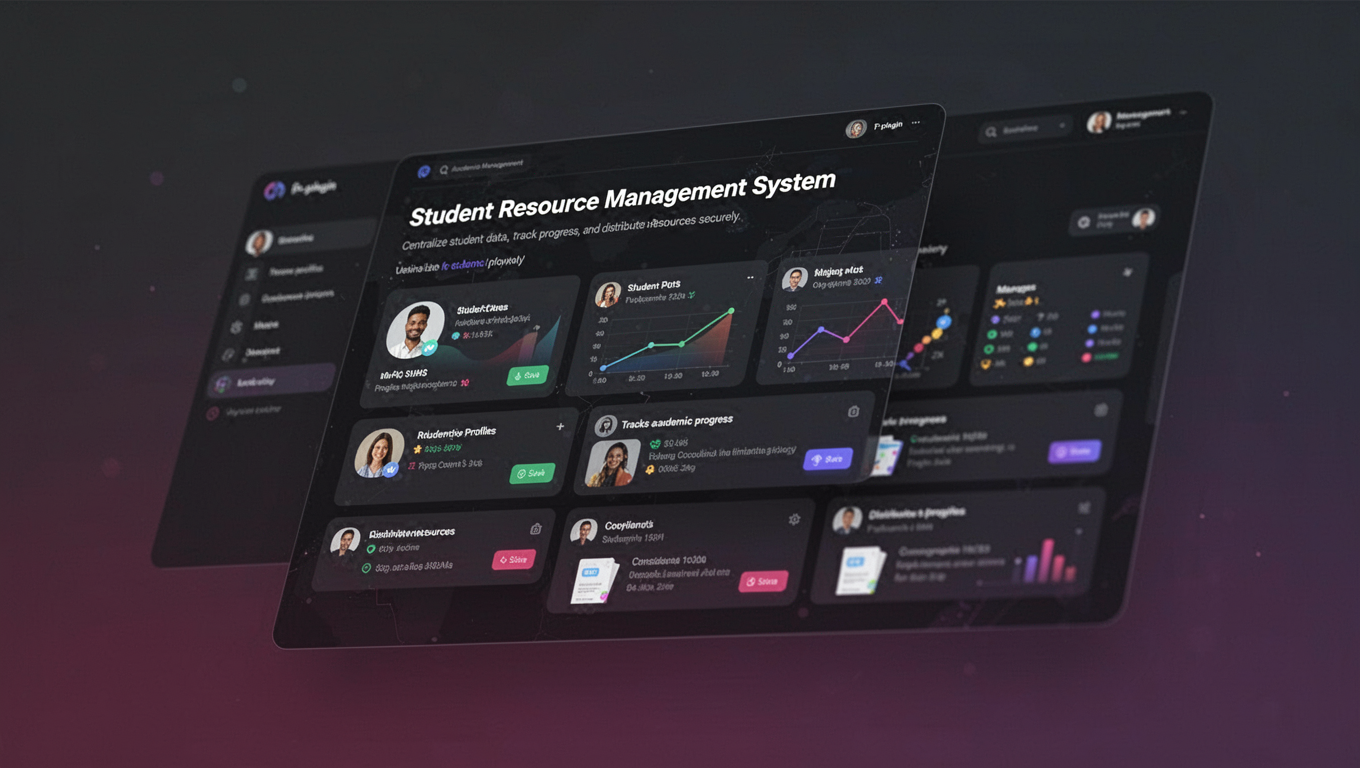 Preview of Student Resource Management System