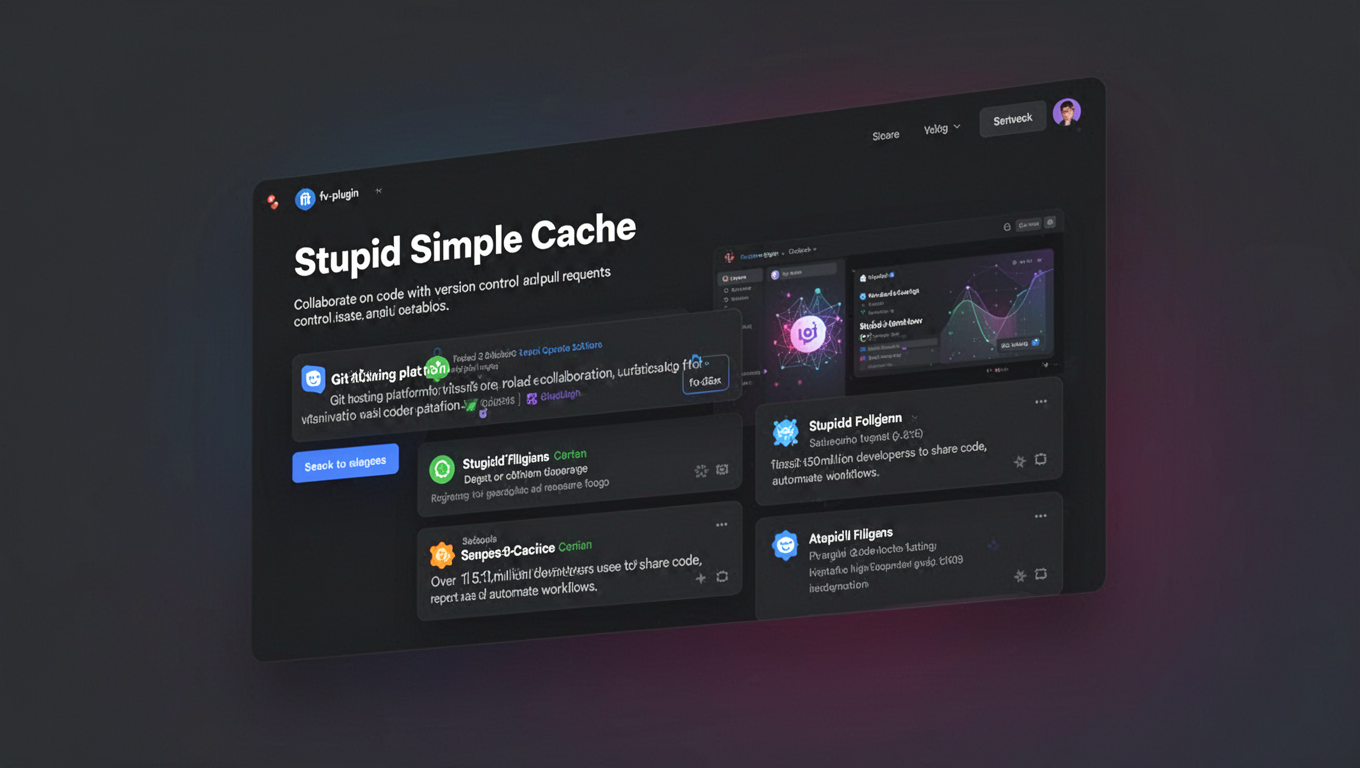 Preview of Stupid Simple Cache