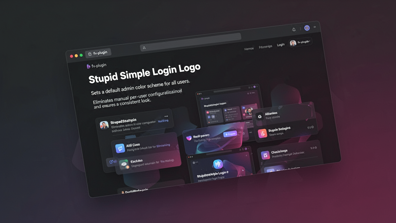 Preview of Stupid Simple Login Logo