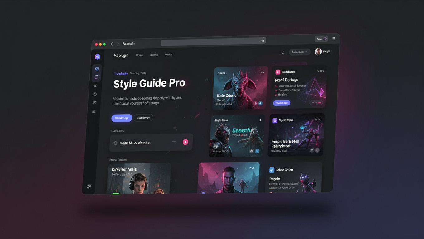 Preview of Style Guide Pro