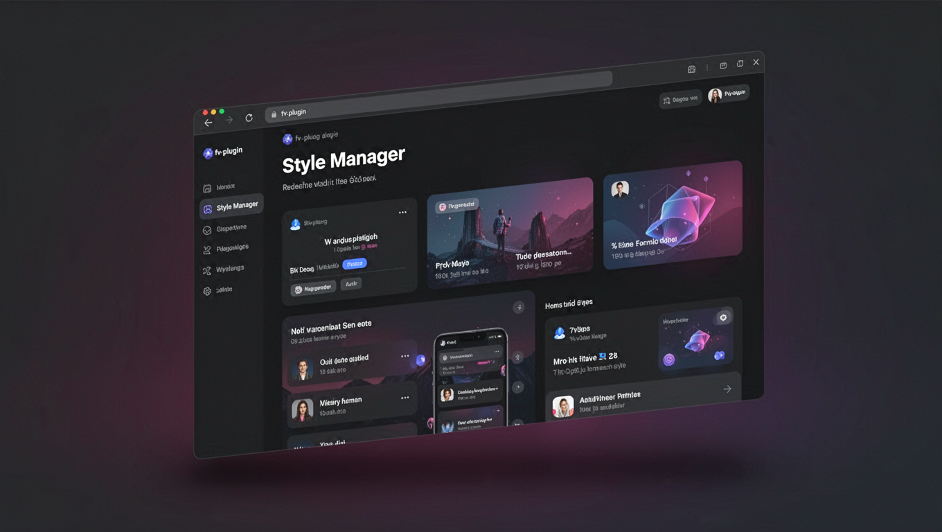Preview of Style Manager