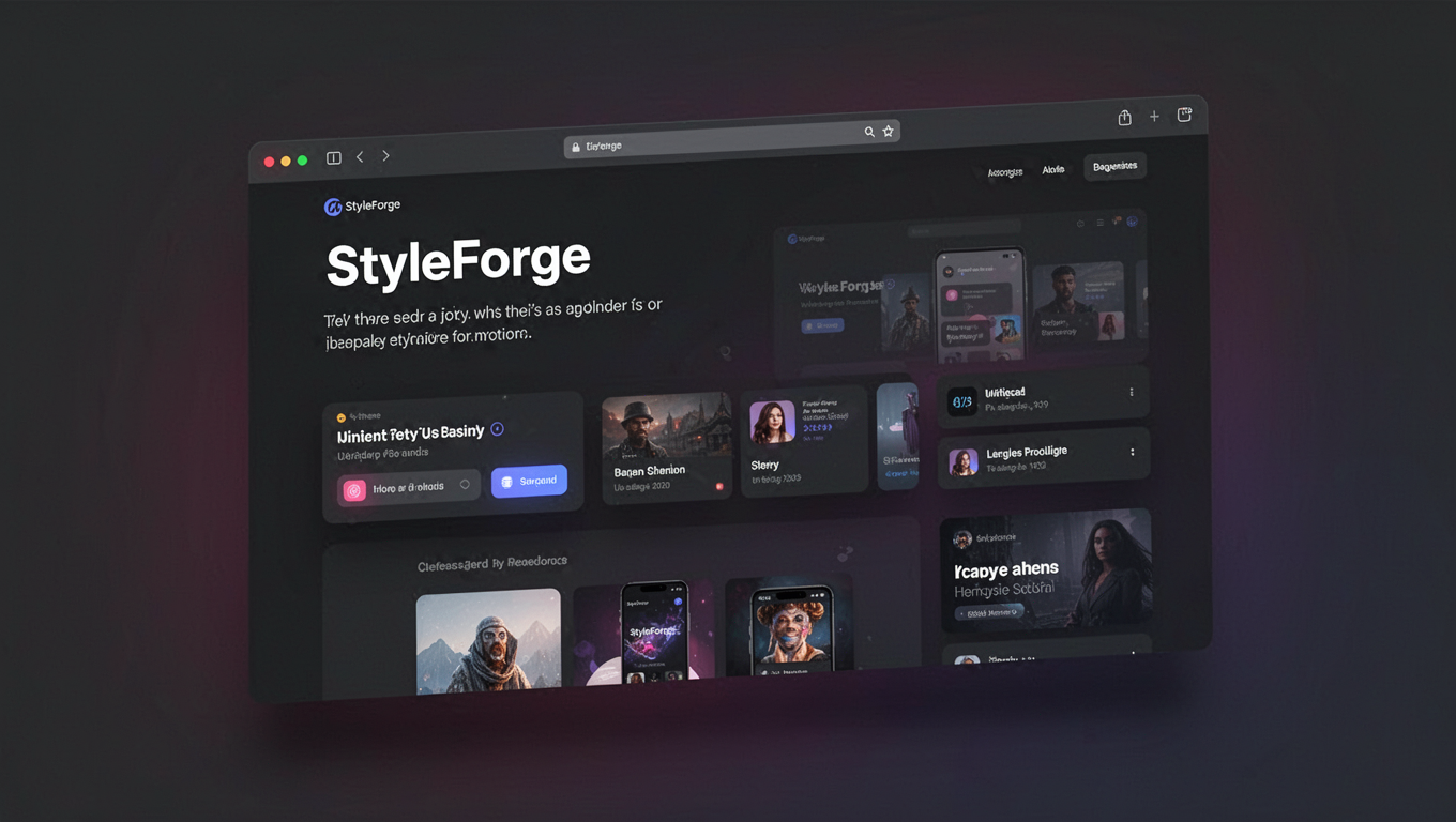 Preview of StyleForge