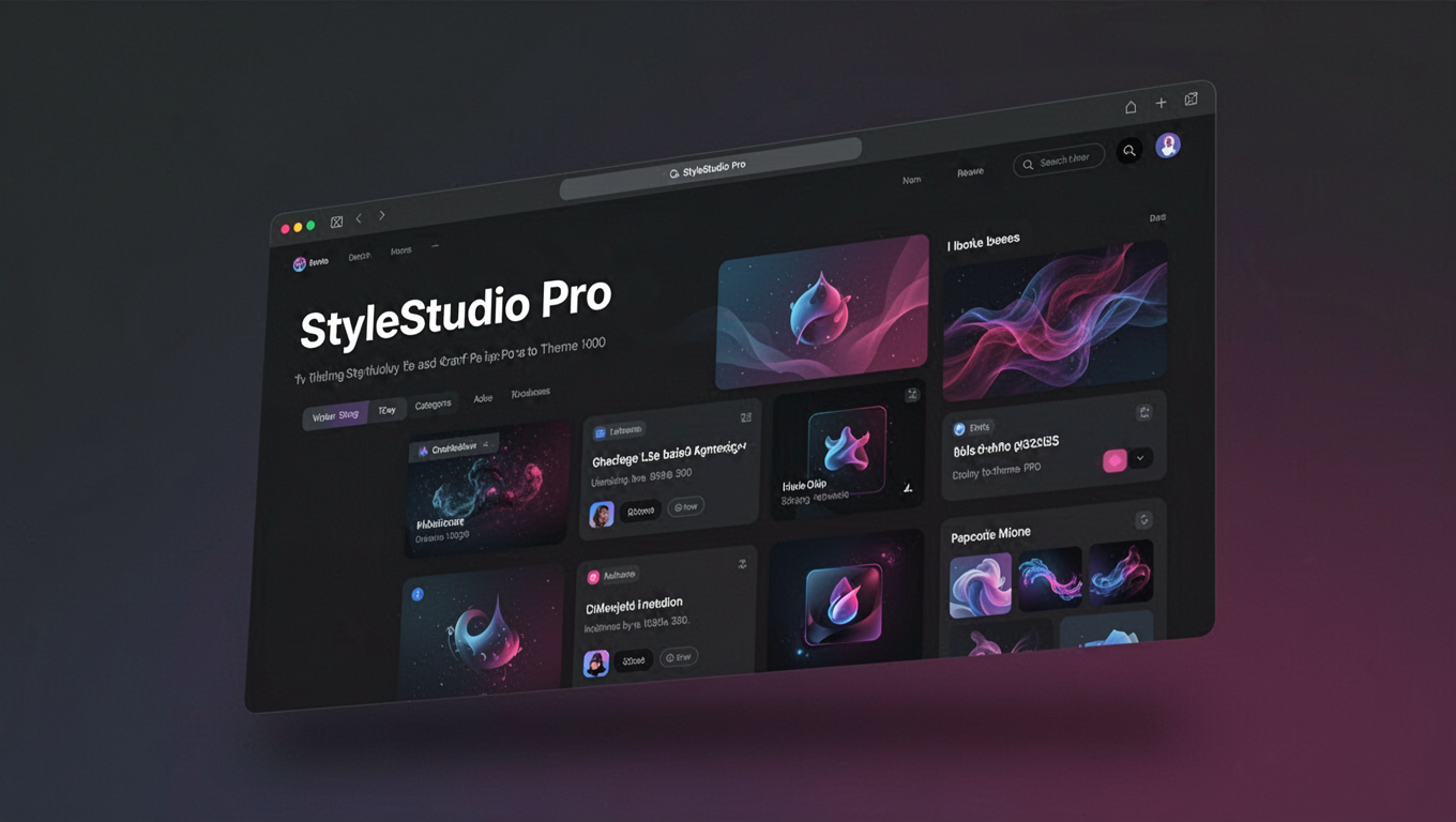 Preview of StyleStudio Pro