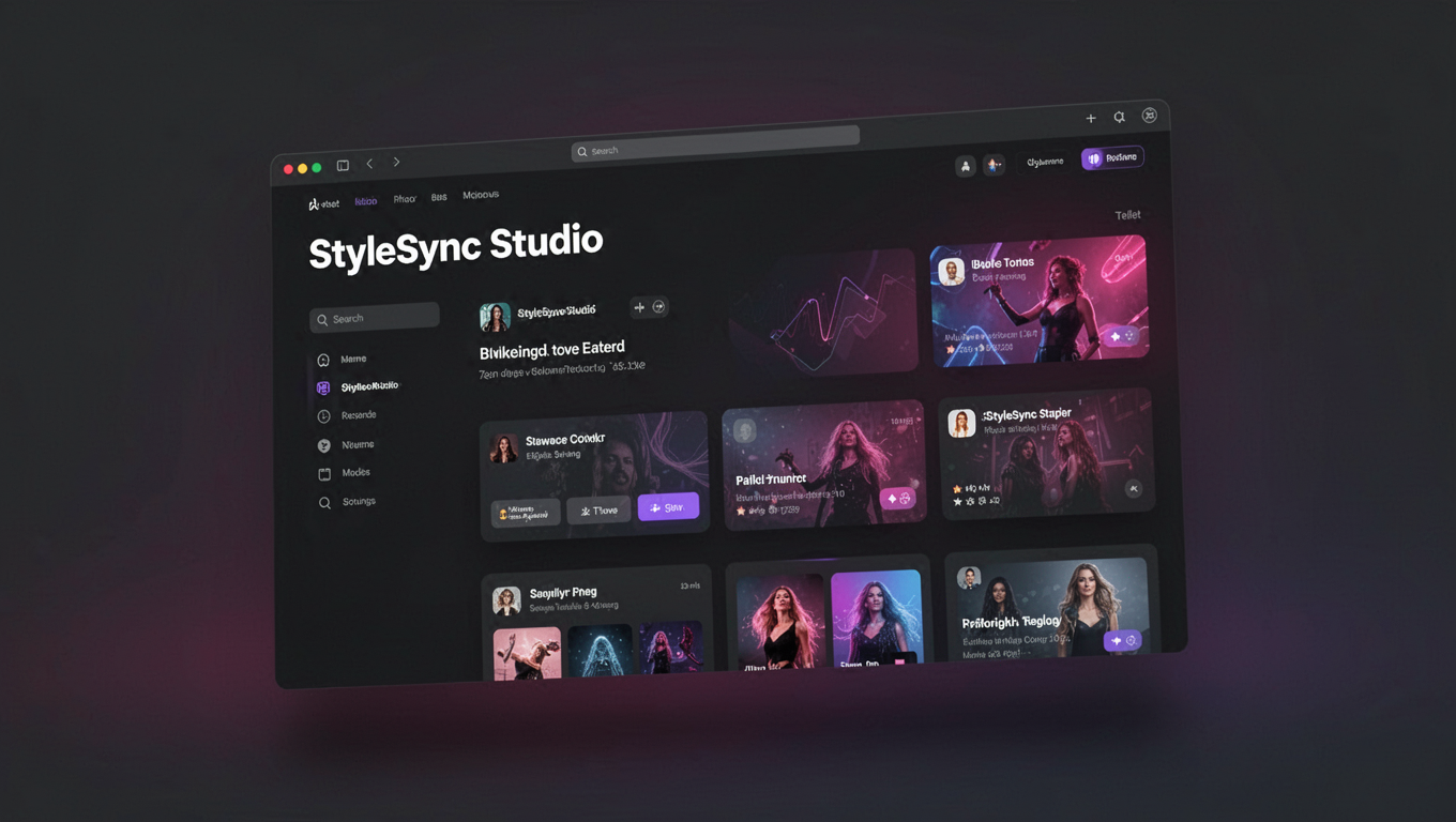 Preview of StyleSync Studio